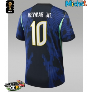 Brasilia Neymar Jr #10 Vieraspaita MM-kisat 2026 Lyhythihainen